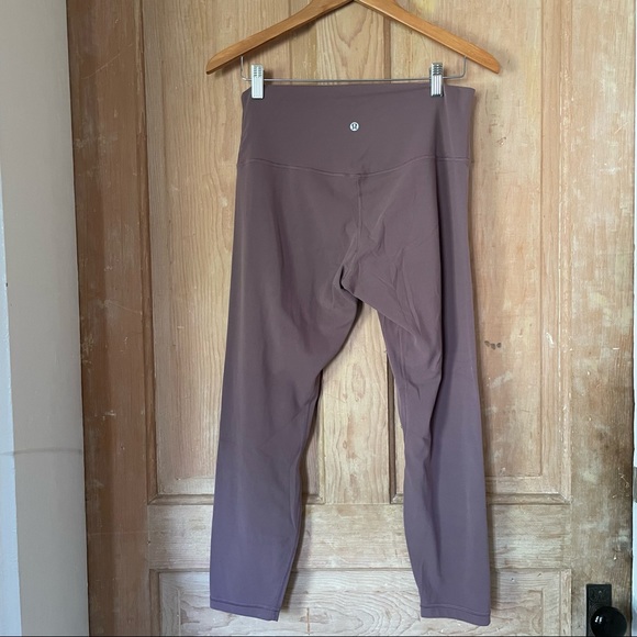 Lululemon Align High rise 25” Graphite Purple Size 12 - Picture 3 of 5